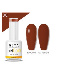OSYA gel Nail Polish Collection Soak Off UV&LED CANNI OUTPUT Gel polish 15ml (010)  - Image 1