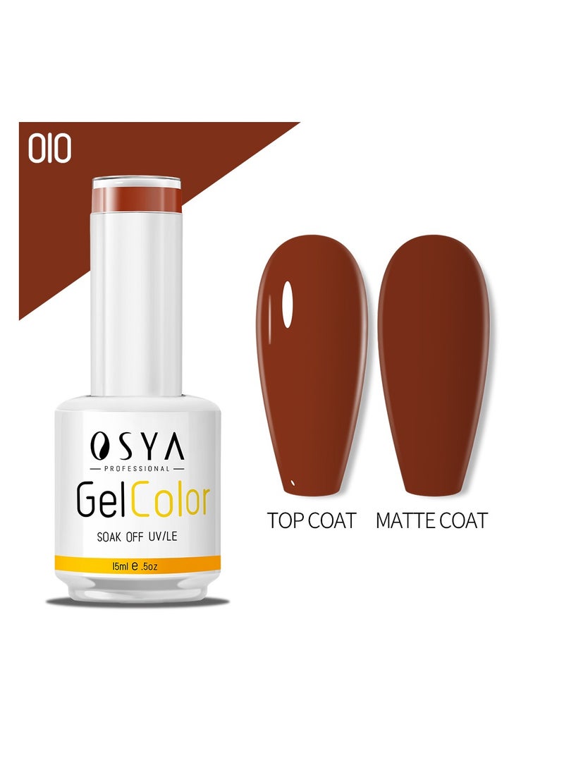 OSYA gel Nail Polish Collection Soak Off UV&LED CANNI OUTPUT Gel polish 15ml (010) - Image 1
