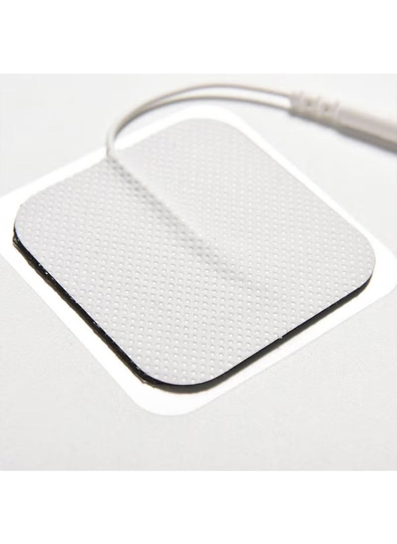 Generic - 20 Piece 5 x 5 cm Self Adhesive Replacement Tens Pads Electrode Electrode Pads for Muscle Stimulator Massager Self-Adhesive TENS Pads for Electrotherapy - Image 1