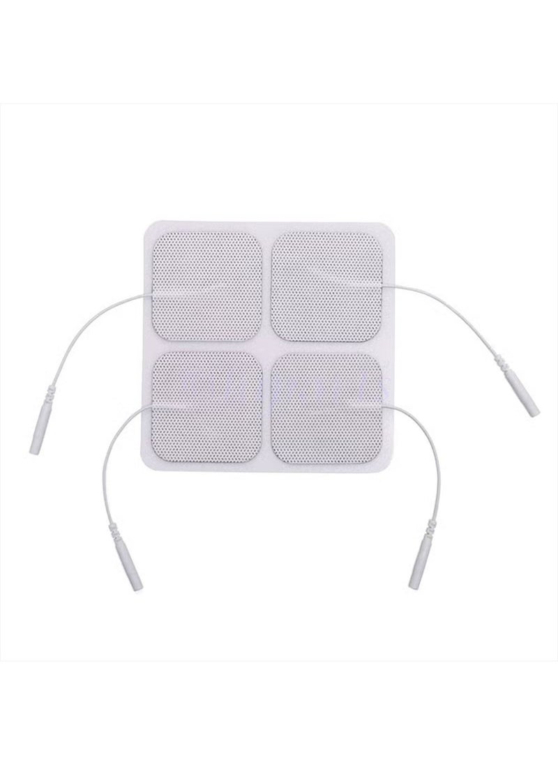 Generic - 20 Piece 5 x 5 cm Self Adhesive Replacement Tens Pads Electrode Electrode Pads for Muscle Stimulator Massager Self-Adhesive TENS Pads for Electrotherapy - Image 1