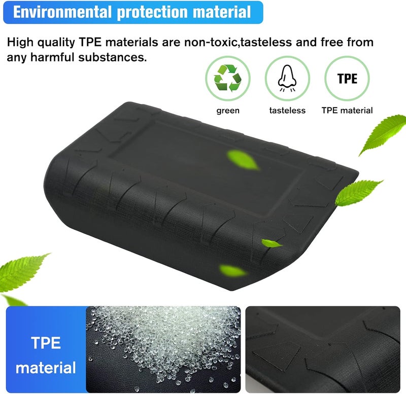 LitMiRaCle Center Console Armrest Cover Applicable to Ford Bronco 2021 2022 2023 2/4 Doors, Waterproof Car Interior Accessories Arm Rest Pad Cover Protector, Black - Image 4