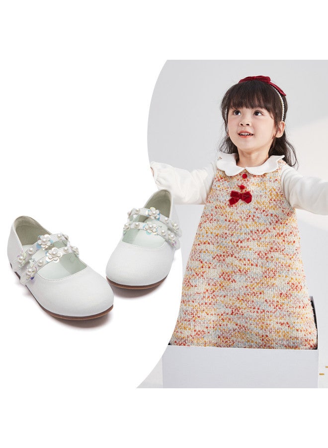 DEESHA New Arrival】exquisite Crystal Princess Shoes, 2025 New Spring/autumn Girls' School Performance Elegant Dance Shoes - Image 2