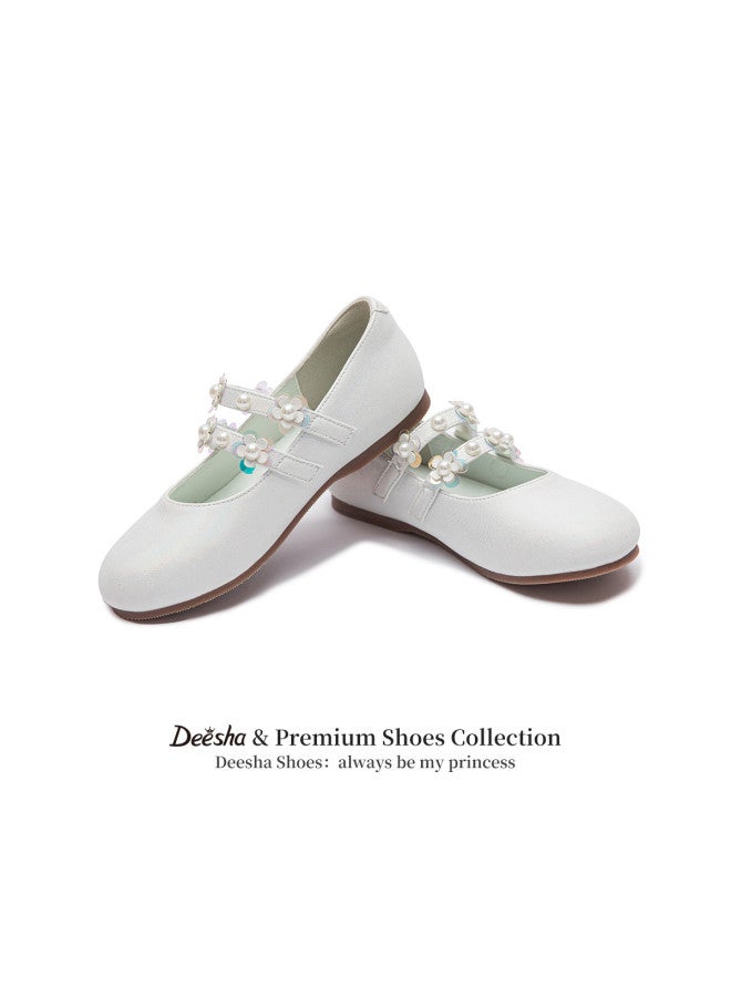 DEESHA New Arrival】exquisite Crystal Princess Shoes, 2025 New Spring/autumn Girls' School Performance Elegant Dance Shoes - Image 4