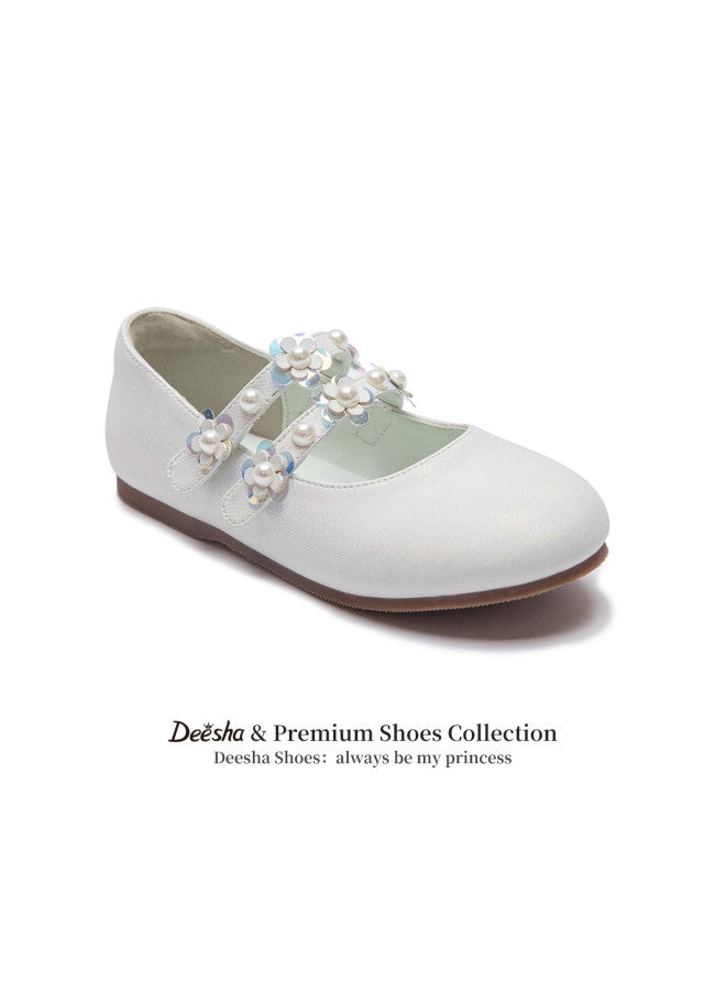 DEESHA New Arrival】exquisite Crystal Princess Shoes, 2025 New Spring/autumn Girls' School Performance Elegant Dance Shoes - Image 3