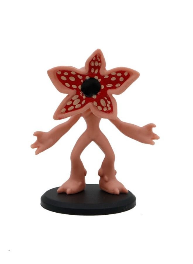 Stranger Things - 8-Piece Stranger Things Statue Model Action Figure Toy Collection Set With Bases, Head Movable Super Collectible Figure Toy 0.3kg - Image 1