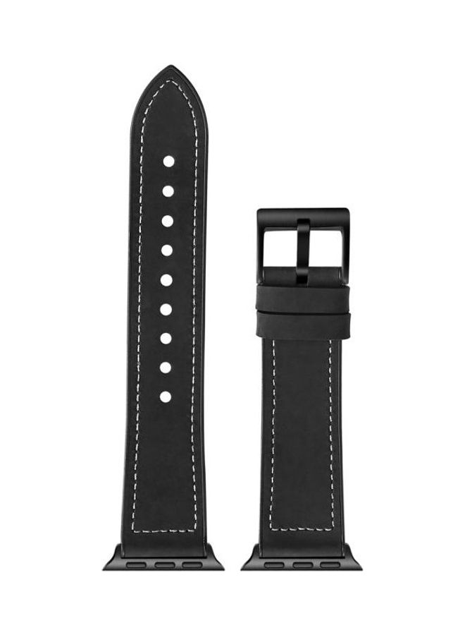 HuHa Solid TPU  Watch Strap Black - Image 1