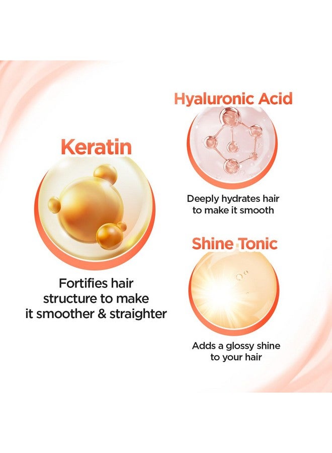 BBLUNT Advanced Smoothening Hair Mask With Keratin & Hyaluronic Acid - 150 G | Makes Hair Frizz-Free & Straight | Deeply Nourishes | Adds Spectacular Shine - Image 2