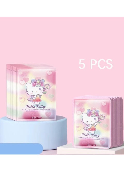5 Packs of Hot Packs Disposable Sticky Heating Patches Portable Instant Hot Packs Continuous heat generation for up to 8 hours