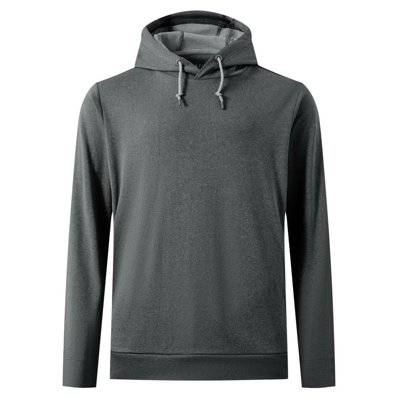M MAELREG Mens Hoodies Pullover Performance Drawstring Hoodies For Men Polyster Fashion Golf Pullover Sweatshirts - Image 1