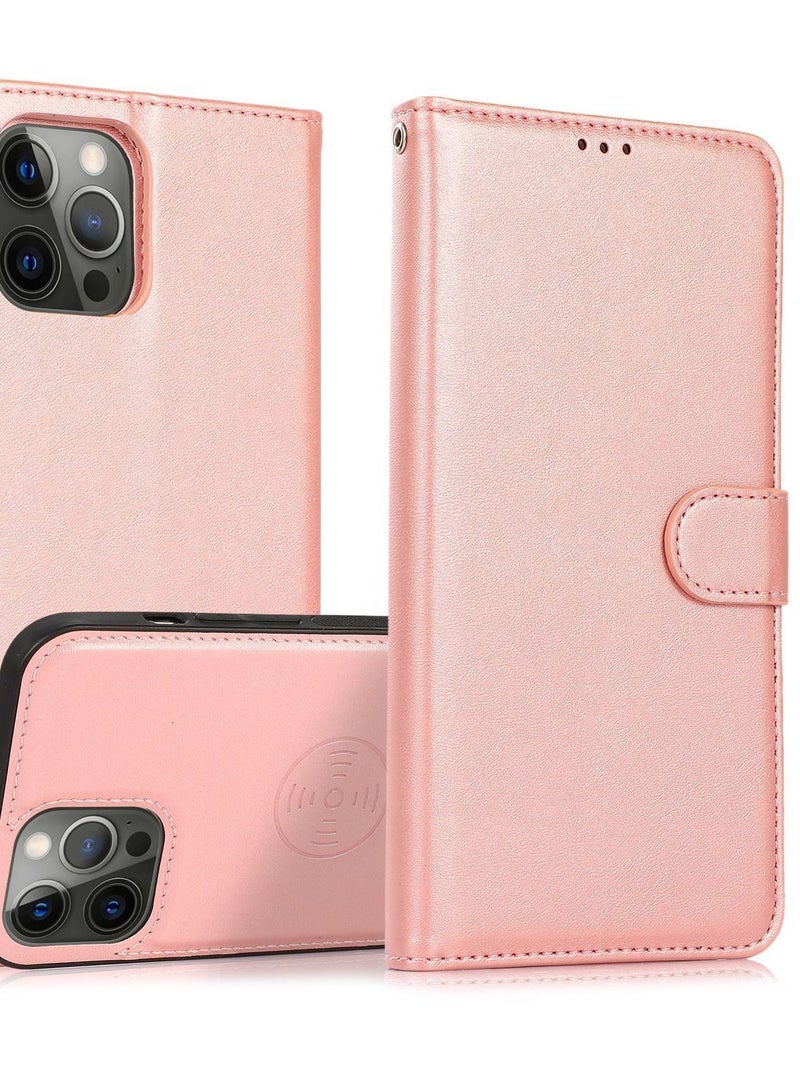 Loquat iPhone mobile phone sleeve two-in-one suitable wallet-style flip leather case - Image 1