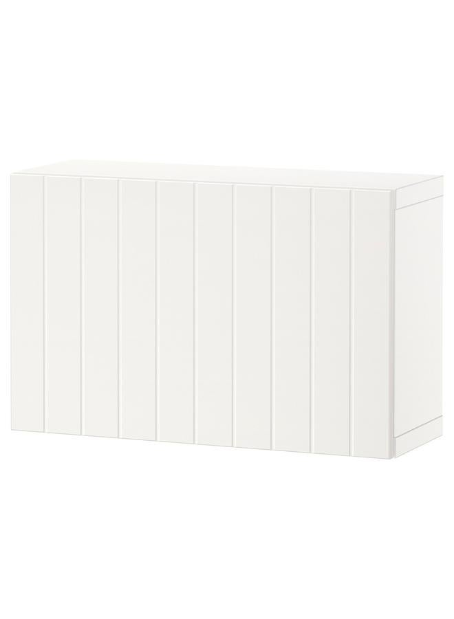 Green Tiger Wall-Mounted Cabinet Combination, White/Sutterviken White, 60X22X38 Cm - Image 1