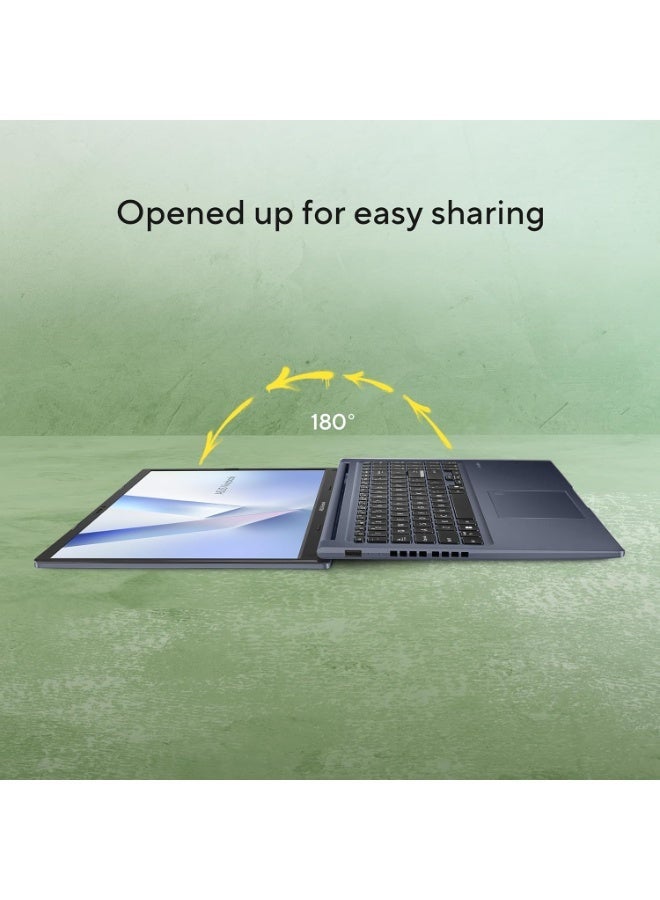 ASUS Vivobook 15 (2026) M1502NAQ AMD Ryzen 7 170 Fingerprint Sensor 16GB RAM - 512GB SSD FHD 15.6" Windows 11, M365 Basic(1 Year) Office 2024 Quiet Blue Thin & Light Laptop English Quite Blue - Image 4