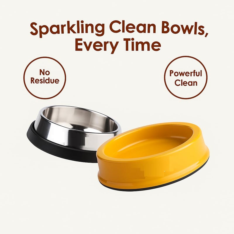 swacch Pets Bowl Cleaner I Pet-Safe Bowl Cleaner Liquid I 500ml Haldi Chandan - Image 2