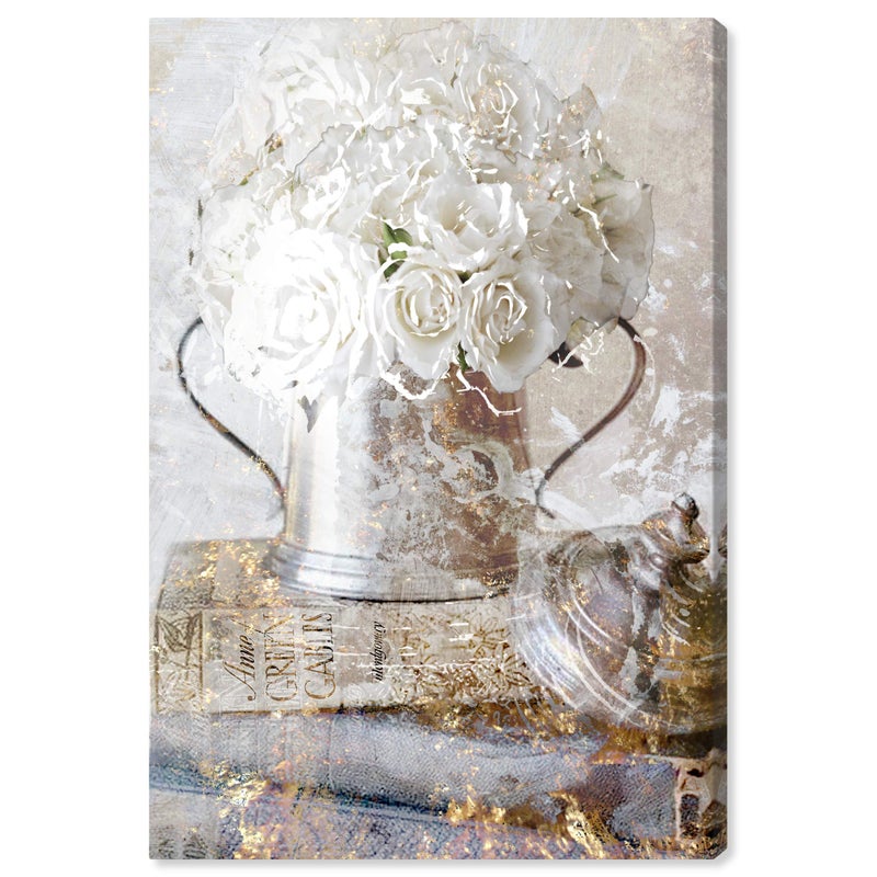 The Oliver Gal Artist Co. Oliver Gal Romantic Roses Canvas Print Wall Art for Living Room Bedroom and Bathroom 16 x 24 Gallery Wrapped 