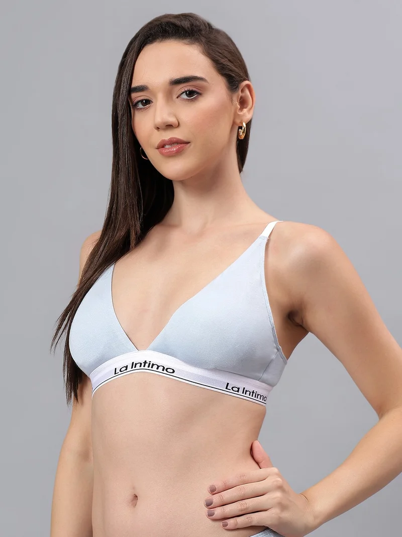 La Intimo Adjustable Straps Semi-Padded Bralette