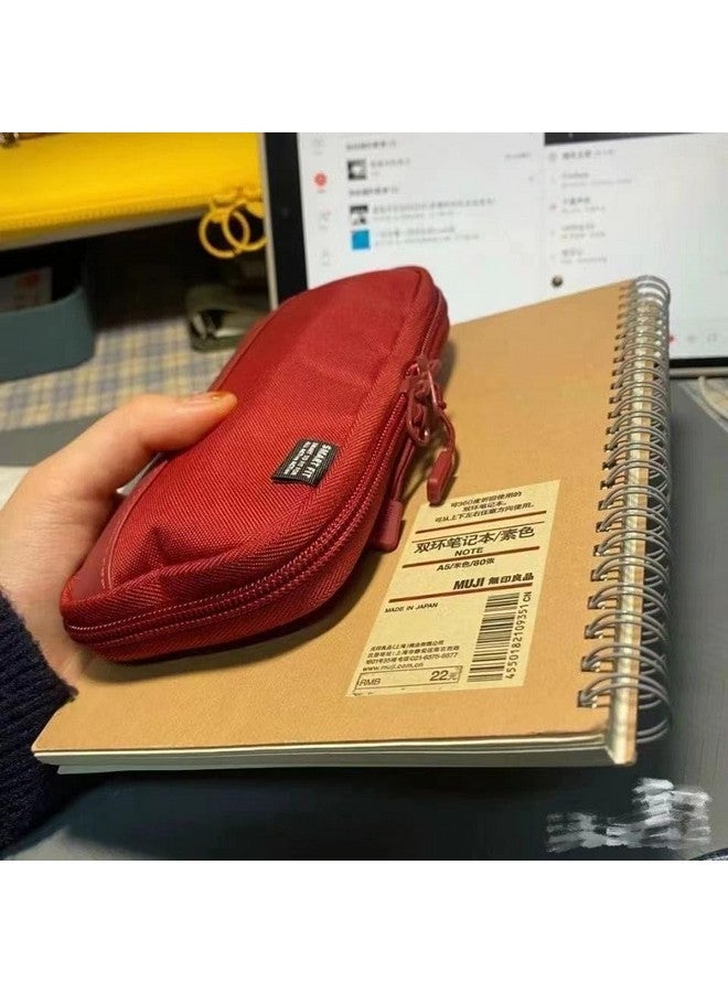 دروبوسيل حقيبة أقلام DROPOSALE USA للحفاظ على أساسيات الكتابة الخاصة بك منظمة ومرئية، مثالية لامتحانات الطلاب، عبوة من قطعة واحدة (أحمر الولايات المتحدة الأمريكية) - Image 3