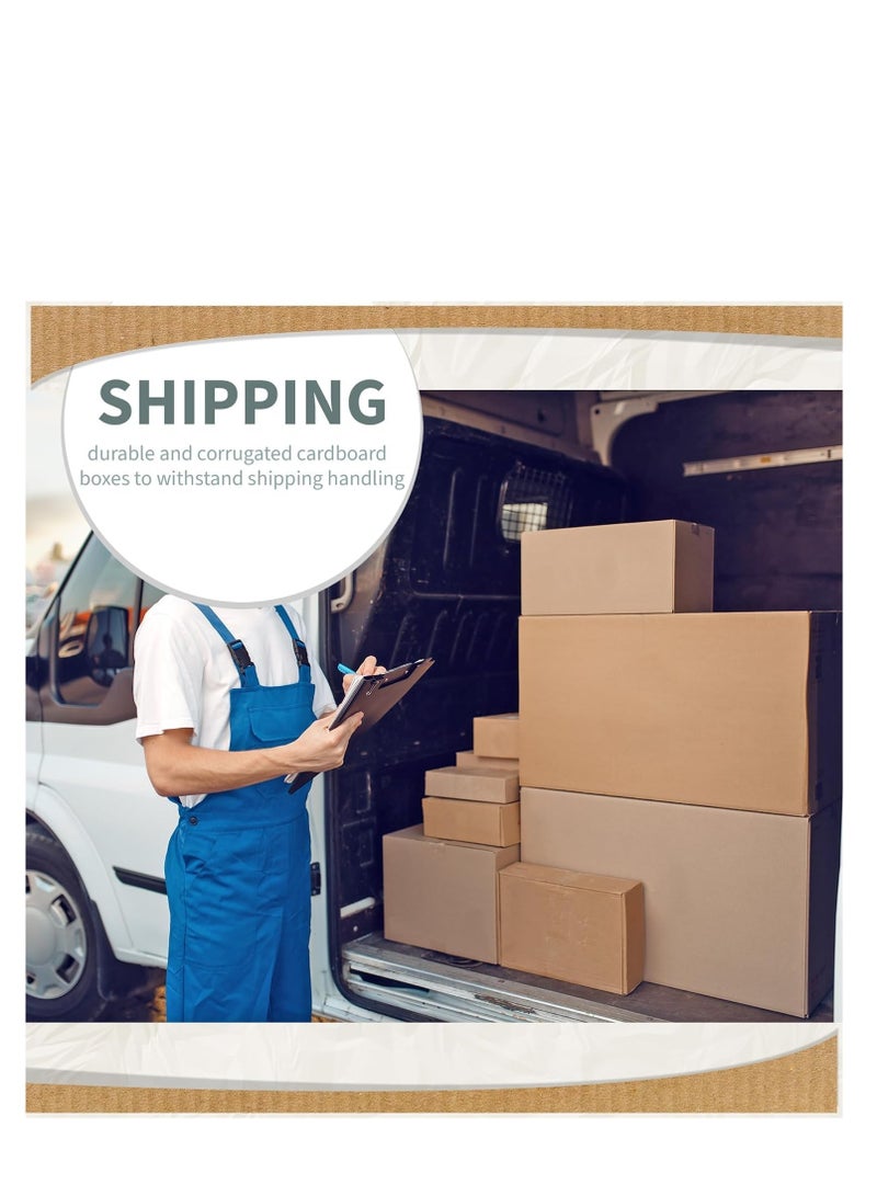 Generic 3 Pieces of Empty Cardboard Boxes 30x25x22cm  - Image 2