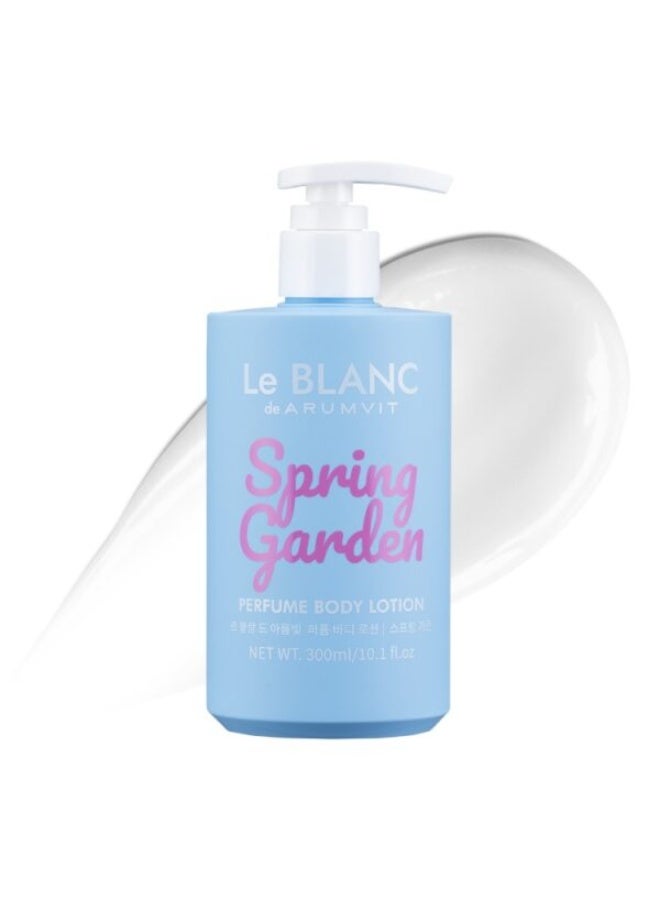 LE BLANC De Arumvit Spring Garden Perfume Body Lotion Non Sticky Hydration Mild & Soothing Daily Moisturizer 300 ML - Image 2