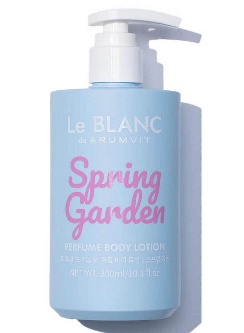 LE BLANC De Arumvit Spring Garden Perfume Body Lotion Non Sticky Hydration Mild & Soothing Daily Moisturizer 300 ML - Image 1