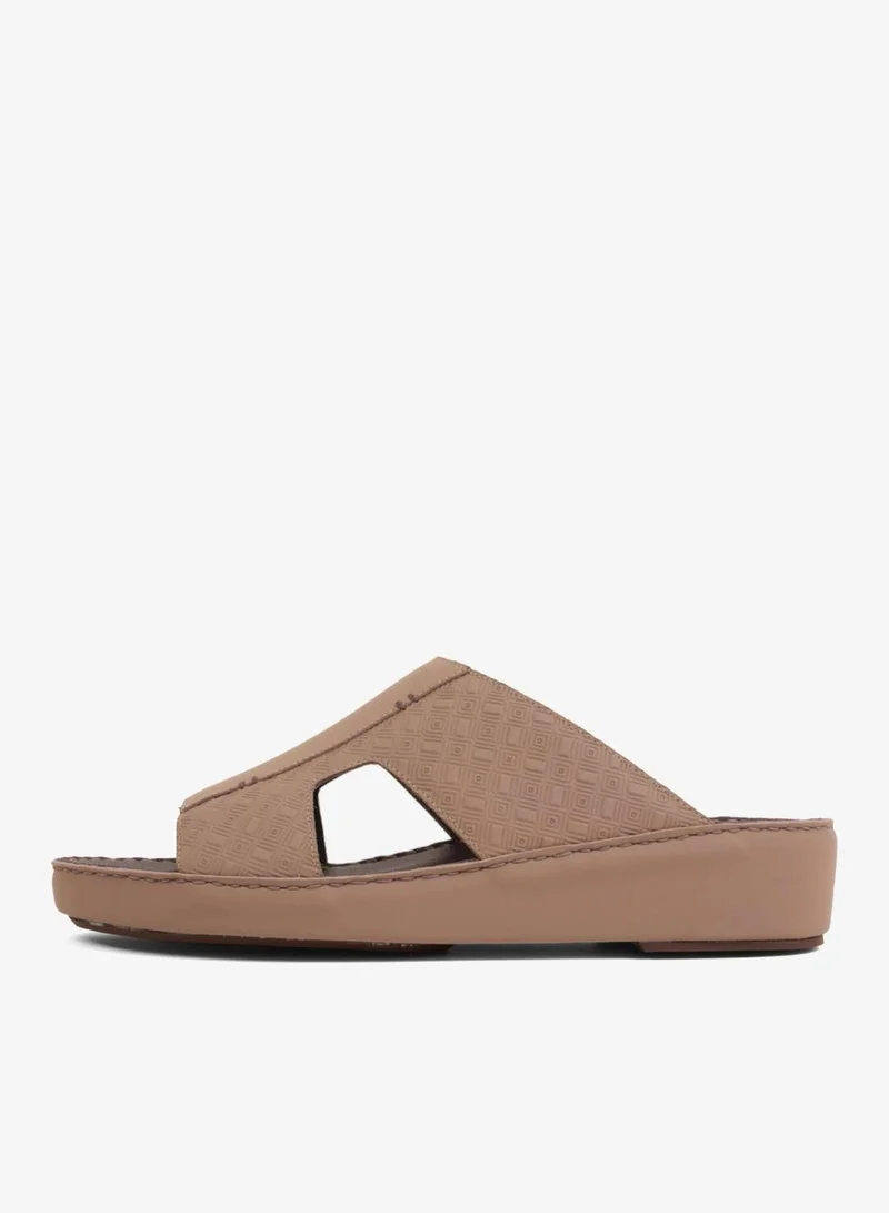 UOMO CAVALIER MEN'S ELITE COMFORT ARABIC SANDALS STONE