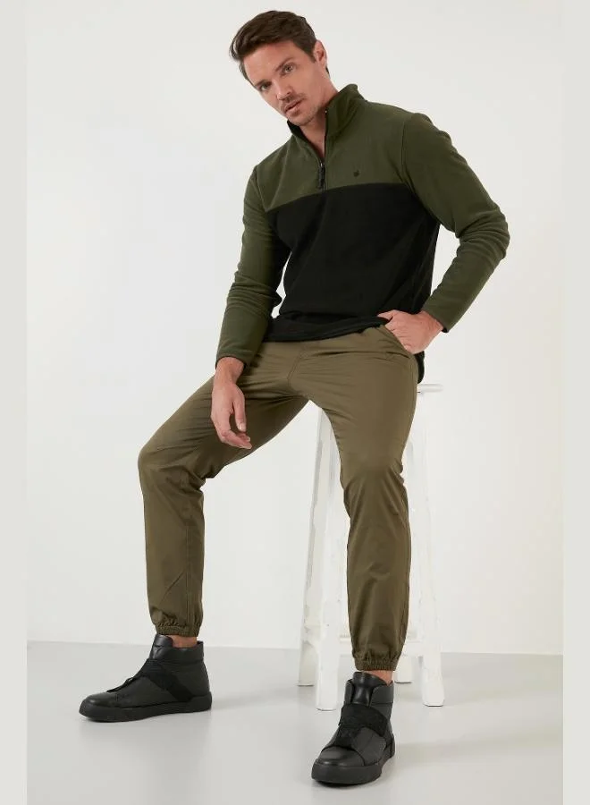 Buratti  Buratti Regular Fit Anti-Pilling Non-Pilling Standing Collar Winter Raised Polar Fleece Men's POLAR 5906016 for Men | Best Price UAE