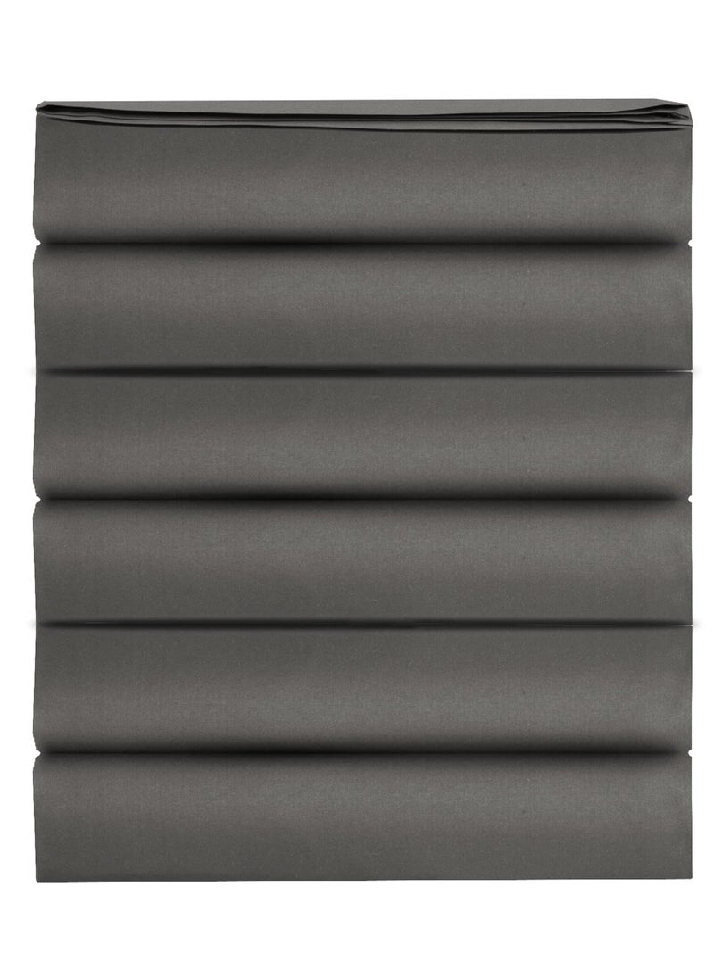 Elegant Comfort (6-Pack) Luxury Fitted Sheets! Premium Hotel Quality Elegant Comfort Wrinkle-Free 1500 Thread Count Egyptian Quality 6-Pack Fitted Sheet with Storage Pockets on Sides  King Size  Gray  - Image 4