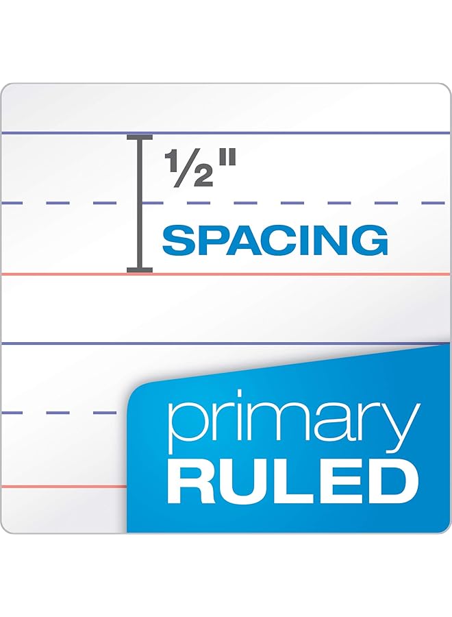 erorex Primary Composition Notebooks Kids Handwriting And Drawing Story Journal Pre K Grades K 2 100 Sheets 200 Pages 9 3 4 X 7 1 2 63784 Pack Of 4 - Image 4