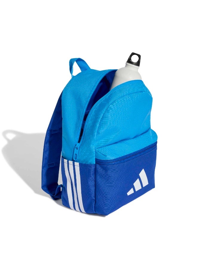 Adidas Little Kids Logo Backpack - Blue - Image 3