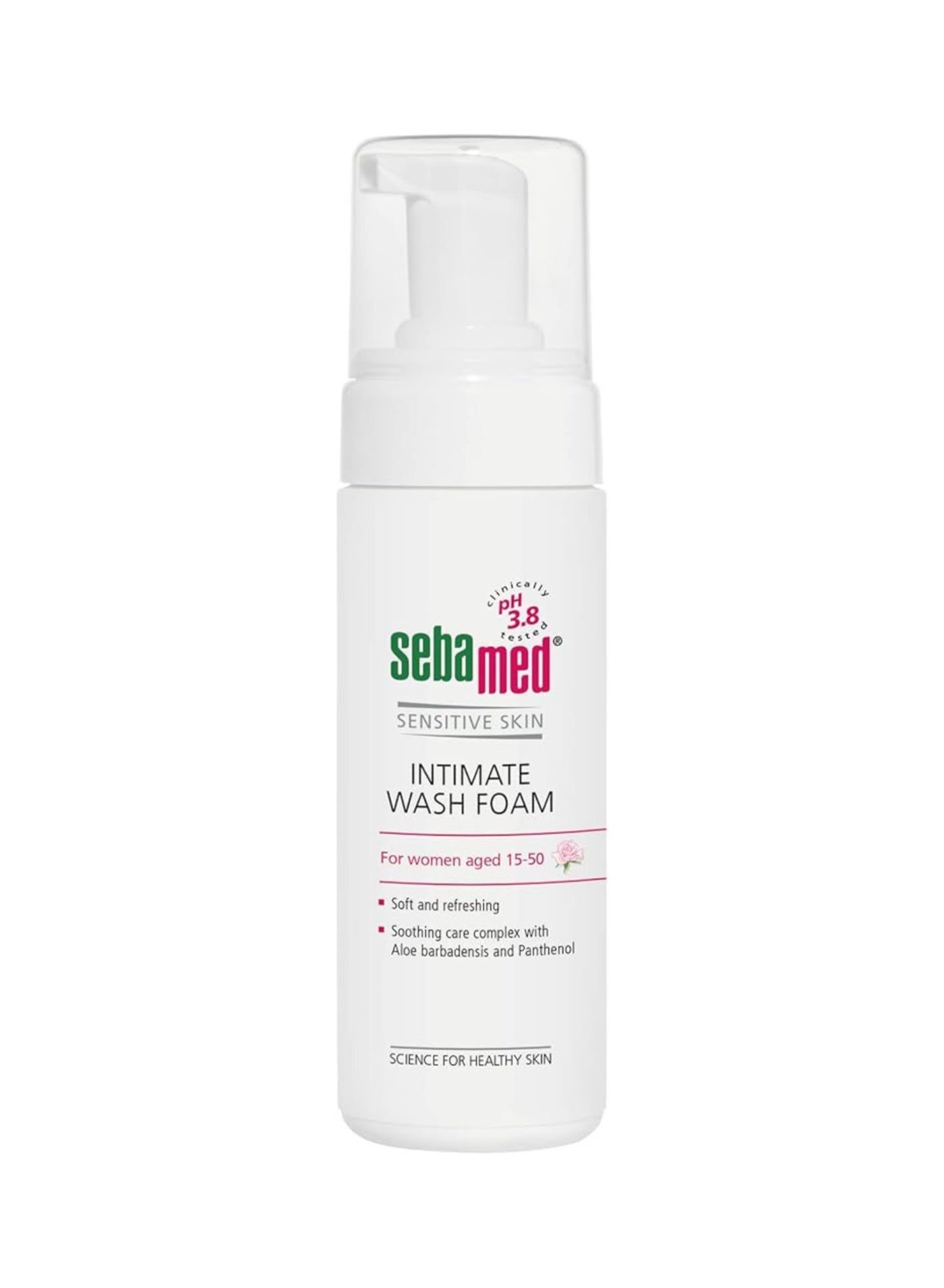 Sebamed Intimate Wash Foam Aged 15 50 Ph 3 8 Sensitive Skin
