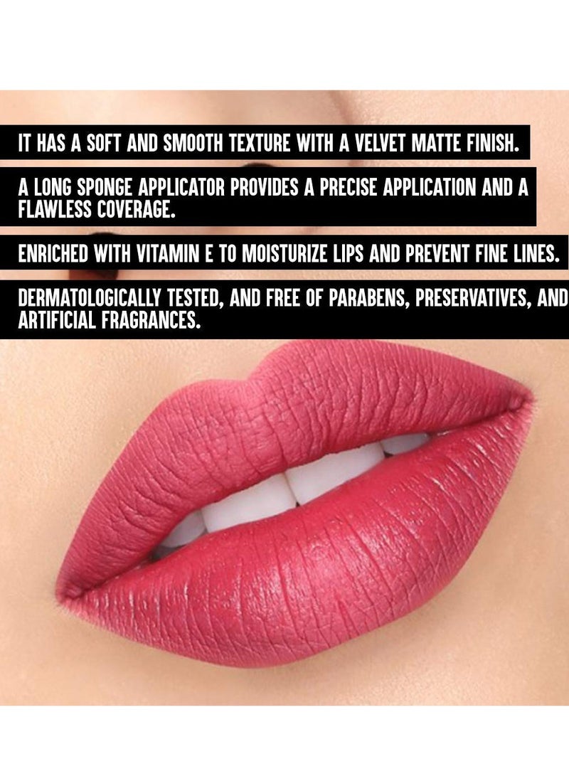 كلربار ملمع شفاه كولور بار بلمسة نهائية مطفأة اللمعة هوت لاتيه 007 6.5 مل - Image 4