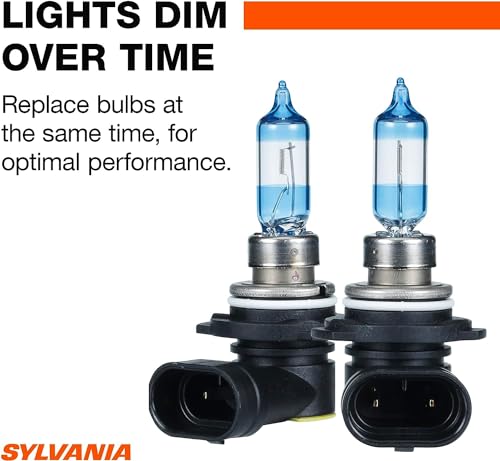SYLVANIA - 9012 SilverStar Ultra - High Performance Halogen Headlight Bulb, High Beam, Low Beam and Fog Replacement Bulb, Brightest Downroad with Whiter Light, Tri-Band Technology (Contains 2 Bulbs) - Image 2
