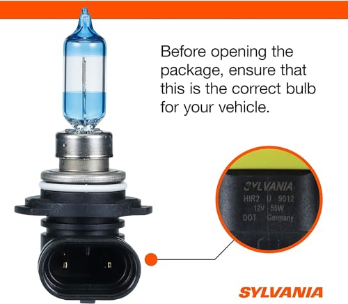 SYLVANIA - 9012 SilverStar Ultra - High Performance Halogen Headlight Bulb, High Beam, Low Beam and Fog Replacement Bulb, Brightest Downroad with Whiter Light, Tri-Band Technology (Contains 2 Bulbs) - Image 5
