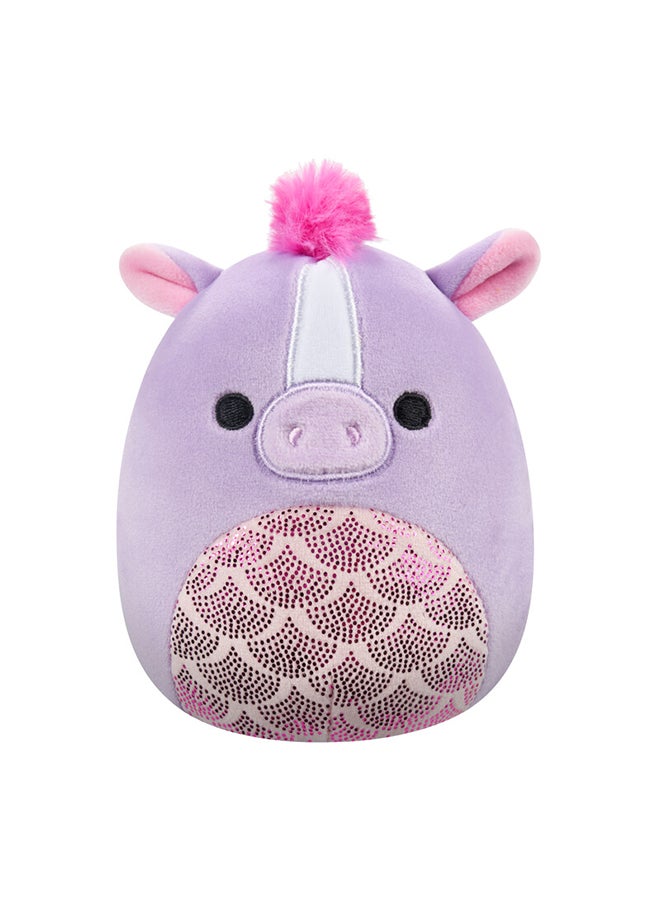 Squishmallows Little Plush 5 inch Quayn Purple Hippocampus with Scale Belly Officially Licensed Kellytoy Plush Toy Colorful Soft Gift for Kids Girls & Boys Washable Squishy Stuff Toy Multicolor All Age  - Image 5