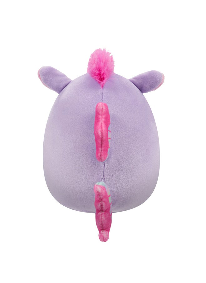 Squishmallows Little Plush 5 inch Quayn Purple Hippocampus with Scale Belly Officially Licensed Kellytoy Plush Toy Colorful Soft Gift for Kids Girls & Boys Washable Squishy Stuff Toy Multicolor All Age  - Image 2