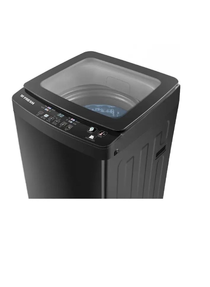 Fresh 7 kg Top Load Washing Machine - Silver, Hydraulic Door, AI Powered - Image 2