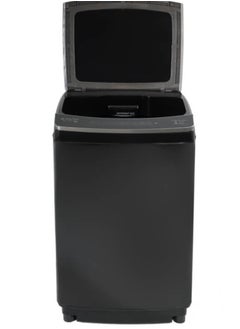 White Point White Point washing machine, top automatic, 13 kg, shabah, digital touch graphic screen - diamond drum drum - hydraulic glass door - anti-rust galvanized sheet body in dark silver color  - Image 3