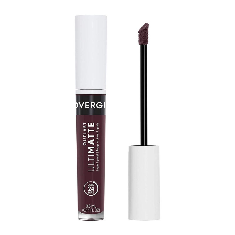 COVERGIRL Outlast Ultimatte One Step Liquid Lip Color, Cabernet With Bae, Cabernet with Bae, 0.12 Fl Ounce - Image 1