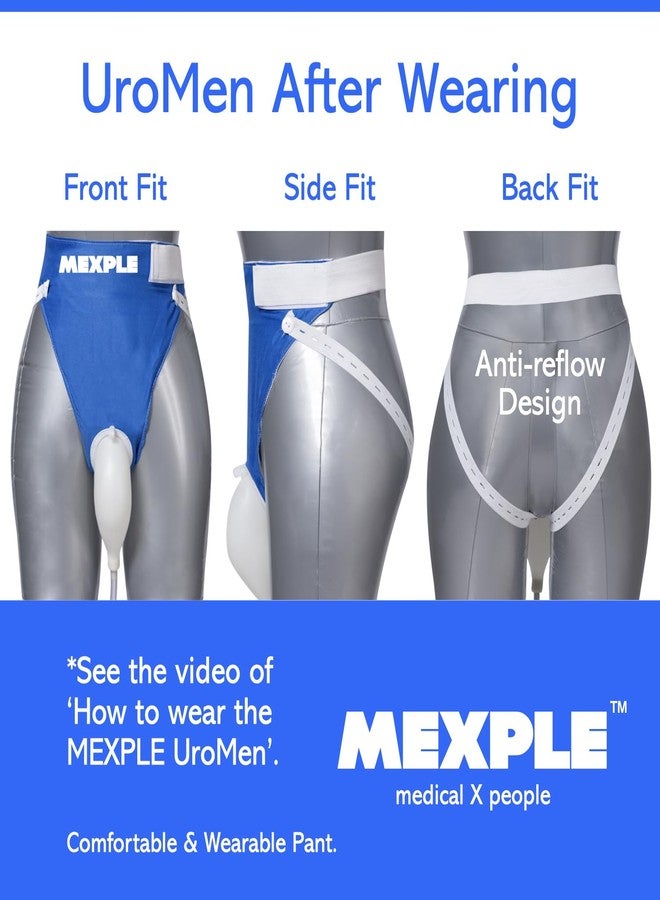 MEXPLE UroMEN Reusable Silicone Wearable Hygiene Support for Men | Leak-Proof Urine Collection Underwear Alternative | Comfortable, Discreet & Travel-Friendly Design - Image 4