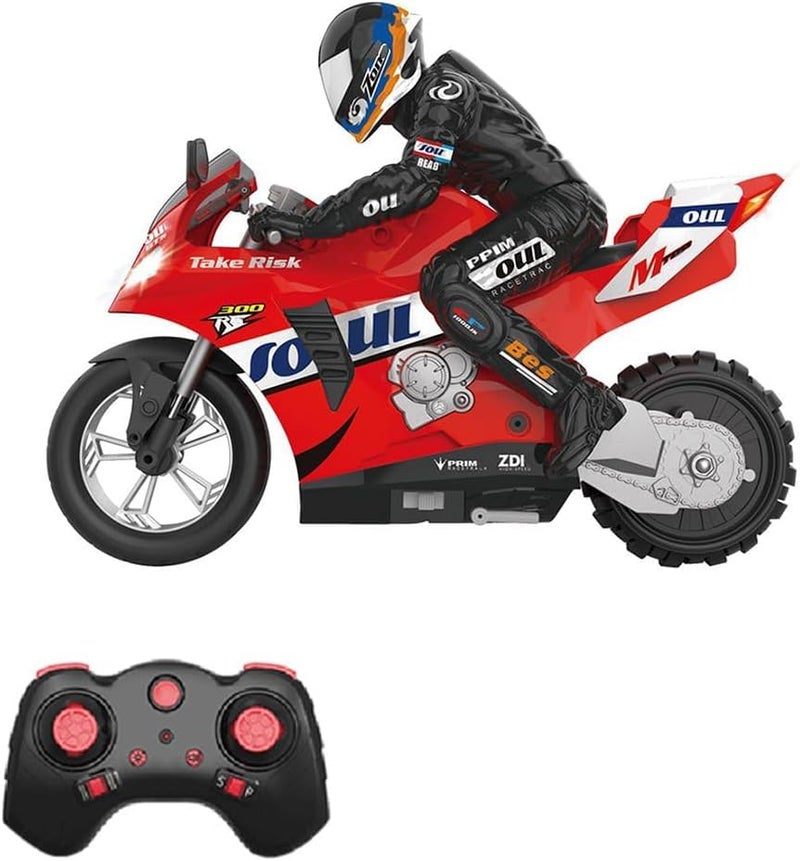 Samtop Remote Control Stunt Motorcycle – 20km/h High-Speed Drift & Rotation, Off-Road One-Wheel RC Bike – Electric Toy Gift for Kids & Adults - Image 1