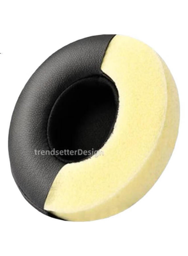 trendsetter Replacement Ear Pads Cushions For Beats Solo3/Solo2 Headphones - Compatible With Beats Solo Wireless Bluetooth Earphone Leather Earpads Sponge Covers - Image 3