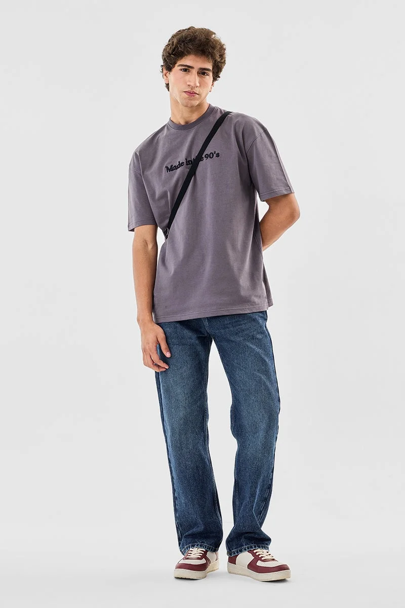 SNITCH 90's Embroidered Oversized T-Shirt