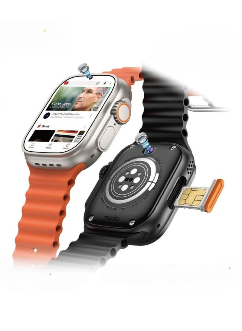 Smartbarry - SmartBarry C92 Max Watch Dual Camera 4G SIM With Phone Call, WIFI, GPS, Video, Ultra Smartwatch. - Image 1