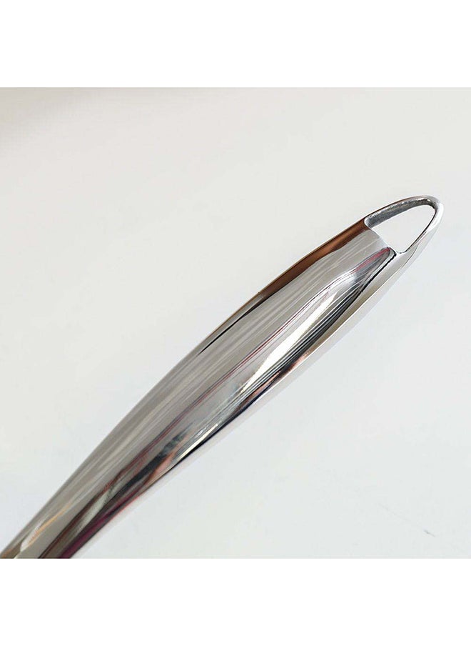 DANUBE HOME Celina Stainless Steel Frypan 2.5Mm Stainless Steel Non-Sticky Frying Pan For Kitchen W28Cm - Silver  - Image 3