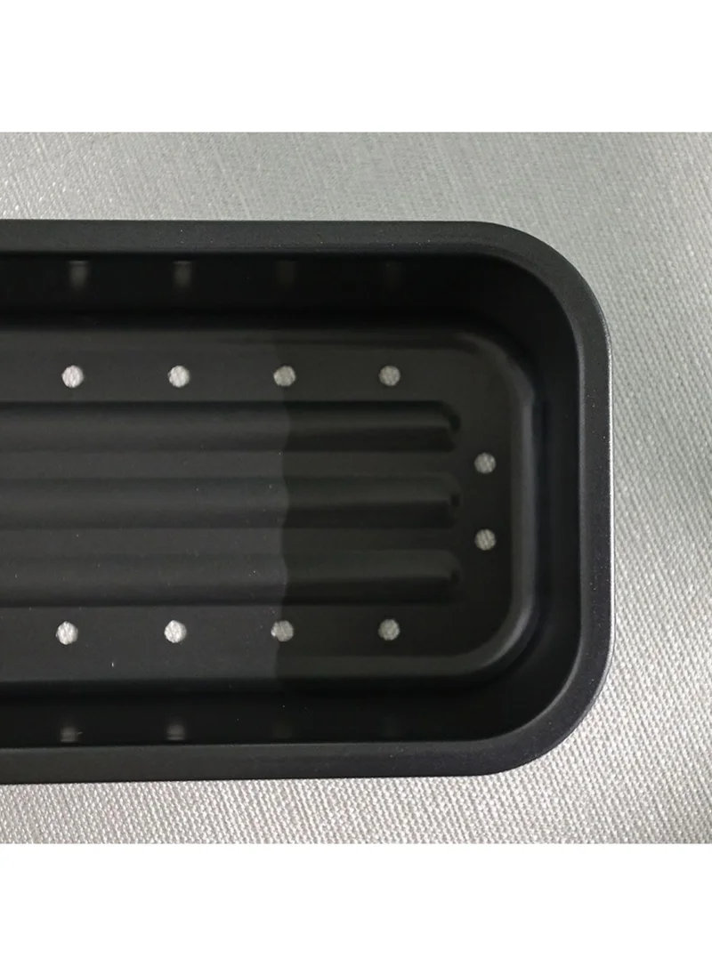 DANUBE HOME Bake Me Happy Loaf Pan Set With Silicone Handle Carbon Steel 0.8Mm 29.5X16.2X6.5Cm