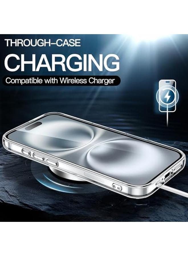 Jetech Case For Iphone 16 Plus 6.7 Inch Non Yellowing Shockproof Phone Bumper Cover Anti Scratch Clear Back Clear - Image 5