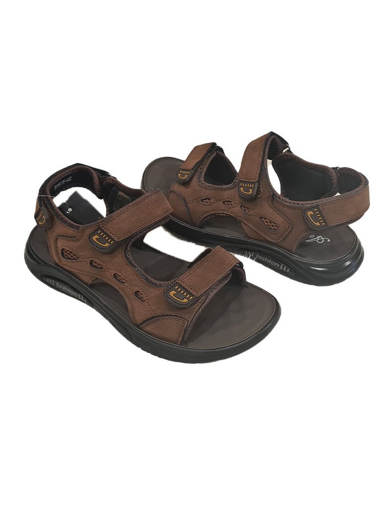 Mens Casual Sandals Brown