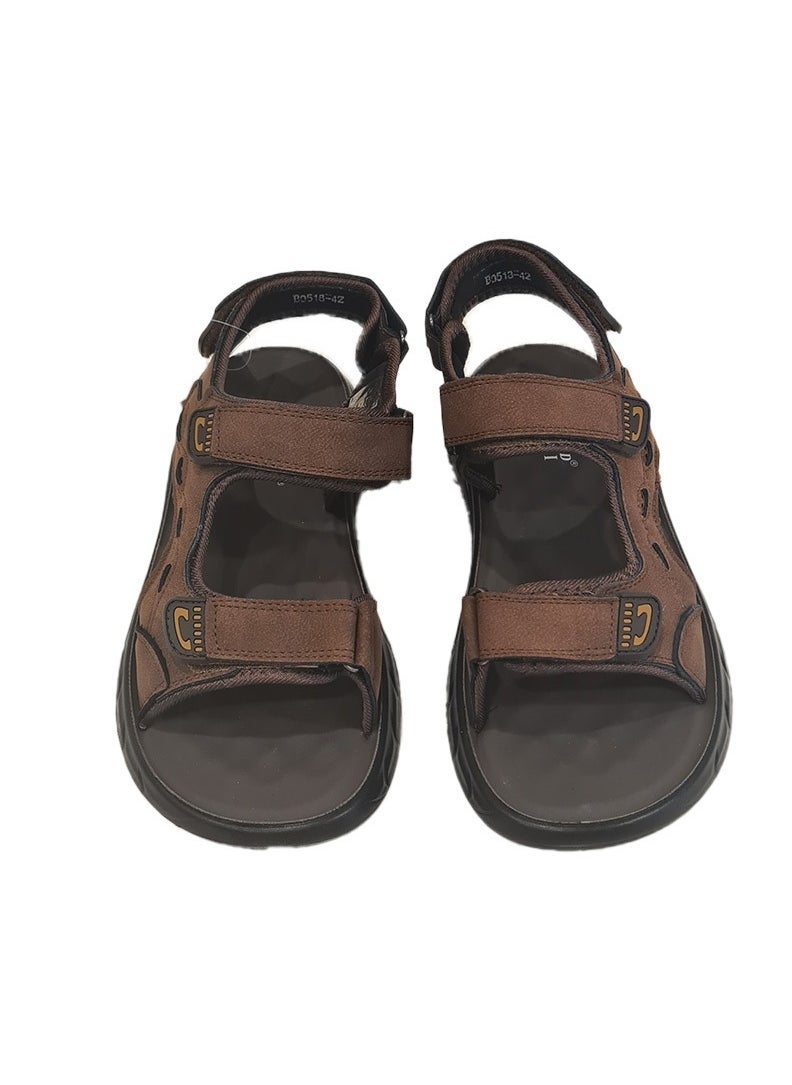 Mens Casual Sandals Brown