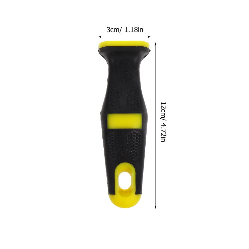 2Pcs Plastic Non Slip File Tool Handle Replacement with Ergonomic Grip for Craft Making - Image 3