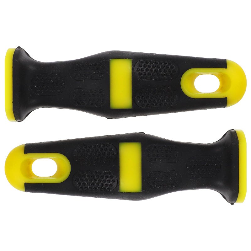 2Pcs Plastic Non Slip File Tool Handle Replacement with Ergonomic Grip for Craft Making - Image 2