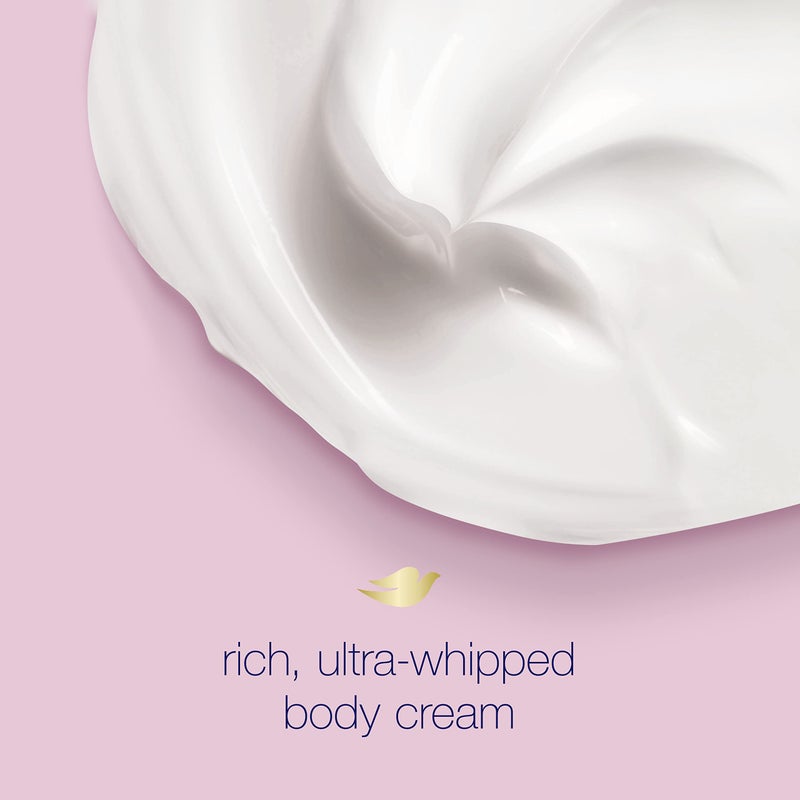 Dove Whipped Body Cream Dry Skin Moisturizer Pomegranate and Shea Butter Nourishes Skin Deeply 10 oz 3 Count - Image 5